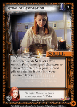 #14 Ritual of Restoration