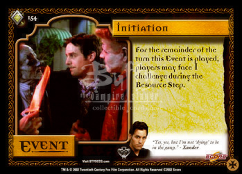 #154 Initiation